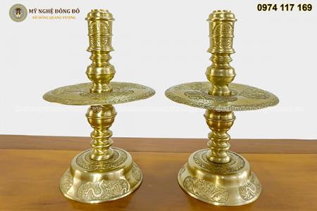 Bộ Tam Sự Song Long Chầu Nguyệt Phật Mờ