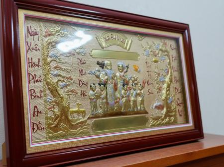 TRANH ĐỒNG MỪNG THỌ XUÂN BÍNH NGỌ 2026 - SẮC VÀNG HỒNG THỜI THƯỢNG