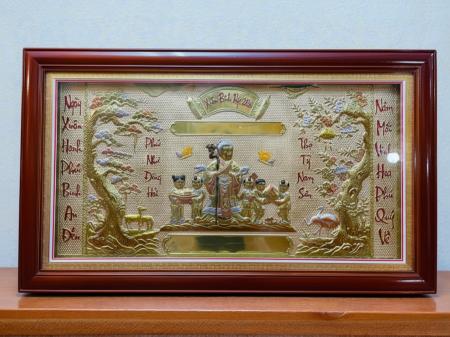 TRANH ĐỒNG MỪNG THỌ XUÂN BÍNH NGỌ 2026 - SẮC VÀNG HỒNG THỜI THƯỢNG