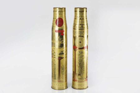 Lọ lộc bình bằng vỏ cát tút 100ly ăn mòn hoa văn tinh xảo