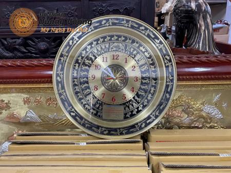 Đồng hồ trống đồng quà tặng làm nội dung theo yêu cầu khách đặt