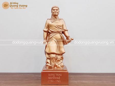 Tượng Quang Trung- Nguyễn Huệ bằng đồng cao 44cm