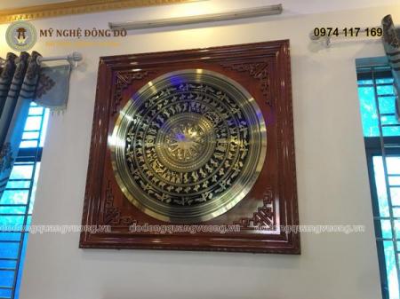 Tranh mặt trống đồng treo tường