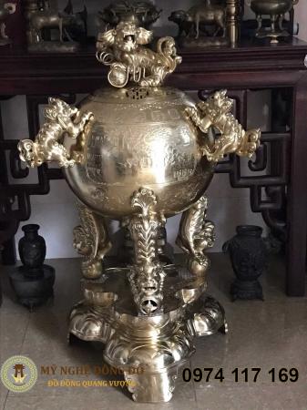 Đỉnh cầu đồng cát tút cao 1m1