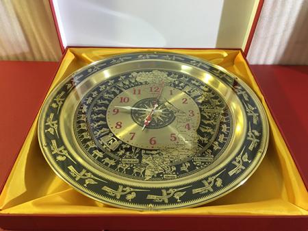 Đồng hồ trống đồng sang trọng đường kính 54cm