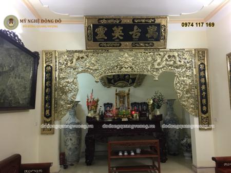 Đại tự câu đối Vạn Cổ Anh Linh