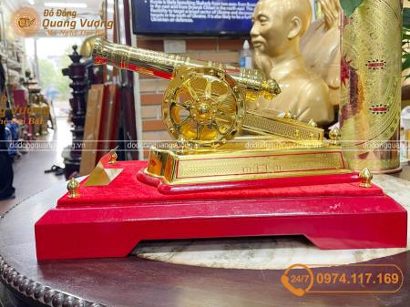 Khẩu pháo thần công mạ vàng 24K
