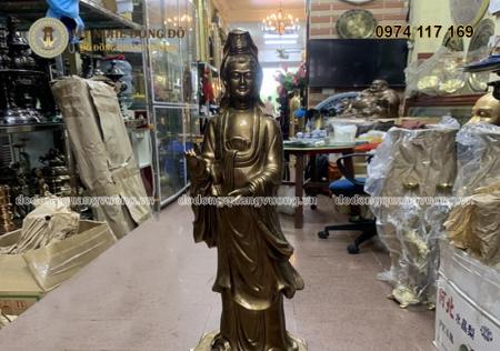 Tượng Phật Quan Âm Bồ Tát Hun Giả Cổ