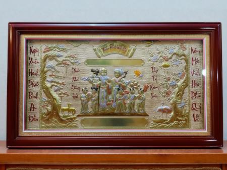 TRANH ĐỒNG MỪNG THỌ XUÂN BÍNH NGỌ 2026 - SẮC VÀNG HỒNG THỜI THƯỢNG