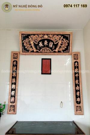 Hoành phi câu đối phúc Lai Thành