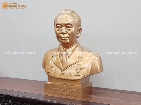 Tượng Đại Tướng Võ Nguyên Giáp bằng đồng cao 50cm