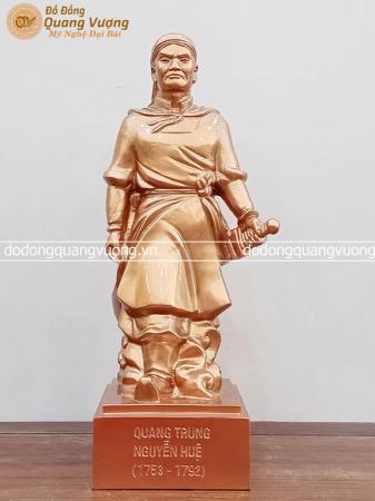 Tượng Quang Trung- Nguyễn Huệ bằng đồng cao 44cm