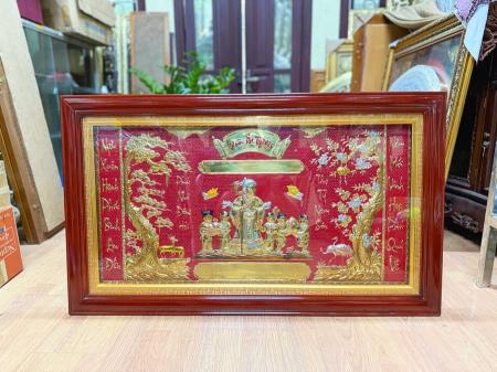 Tranh Đồng Mừng Thọ Ông Bà Cha Mẹ - Mẫu Mới Đẹp Nhất Xuân Ất Tỵ 2025