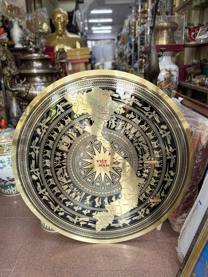 Mặt trống đồng ăn mòn mẫu mới nhất