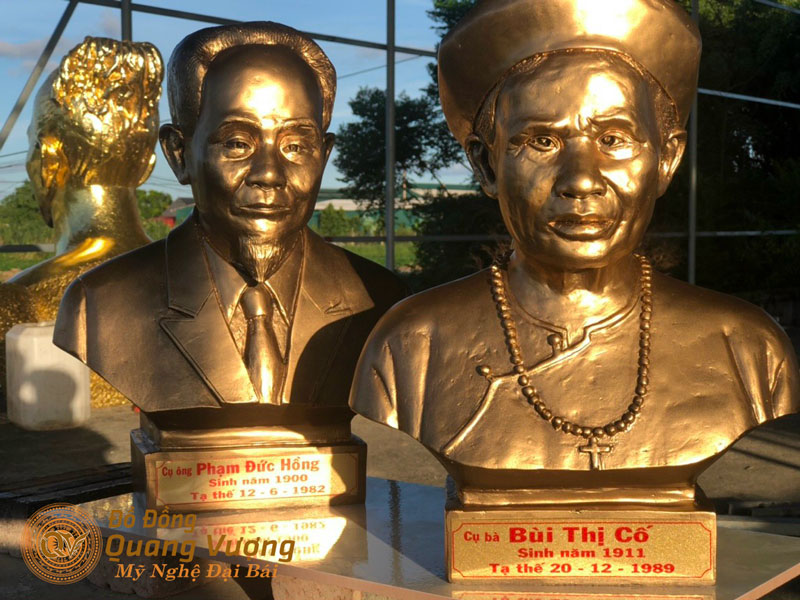 Bật mí địa chỉ đúc tượng đồng bán thân uy tín, giá tốt